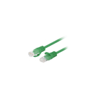 Lanberg Patchcord CAT.6 UTP 0.25M fluke passed 10-pack, Green PCU6-20CC-0025-G