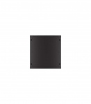 Lanberg Rack cabinet 19" wall-mount 12U/600x450 with perforated door (flat pack) WF01-6412-23B Black