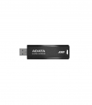 External SSD|ADATA|SC610|2TB|USB 3.2|Write speed 500 MBytes/sec|Read speed 550 MBytes/sec|SC610-2000G-CBK/RD