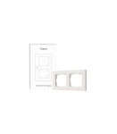 SMART SWITCH FRAME H2 (2-GANG)/WHITE FE-X01D-W AQARA