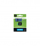 Dymo Schriftband 40916 Black Schwarz Blue (S0720710)