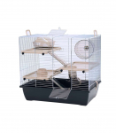 INTER-ZOO Pinky 3 Zinc Black - cage for a hamster