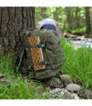 NC17105 CAMPING SEAT MAT WITH ALUMINIUM EDGING + IXPE 40 CM BROWN NILS CAMP