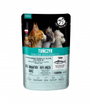 PET REPUBLIC Steril Finely chopped tuna in sauce - wet cat food - 100 g