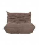 Puhketool FIONA 100x102xH65cm, helepruun