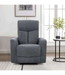 Tugitool GEMMA manuaalne recliner 89x98xH106cm, hall