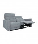 Diivan BOSCO 2-kohaline elektriline recliner 157x94xH102cm, sinakashall