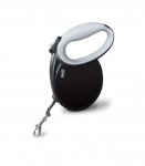HILTON Smart dog XL (40kg) - retractable leash - black-grey - 7 m