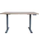 T&ouml;&ouml;laud ERGO OPTIMAL 2-mootoriga 160x80xH62-127cm, hikkoripuu/h&otilde;behall