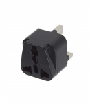 Adapter EU socket for UK MCE154 plug black
