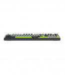F99 Pro Black+Grey+Green GrayWood RGB AULA gasket keyboard