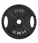 TOD20 OLIMPIC PLATE BLACK 20 KG HMS
