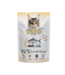 Ollo saszetka nr 6 kot Tuńczyk Omułek 85 g