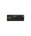 Verbatim 98698 Slider USB Drive, 64 GB, USB Type-A, 2.0, 10 MB/s, Slide, Black