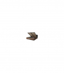 &Uuml;lest&otilde;stetava p&otilde;hjaga voodi 160x200 SIGMA tamm flagstaff/must