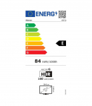 Hisense UHD QLED Smart TV 65E7Q 65" Smart TV VIDAA OS UHD Black