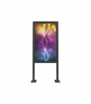 EDBAK POK91 Stand for 49" outdoor, Black EDBAK