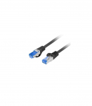 Lanberg Patchcord Cat.6A S/FTP LSZH CCA Fluke Passed PCF6A-10CC-0500-BK 5 m