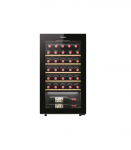 Candy Wine Cooler 438063 Energy efficiency class G Free standing Bottles capacity 34 Black
