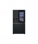 LG GSGV81EPLL Refrigerator, Free-standing, Side by Side, E, Height 1.79 m, Net fridge 416 L, Net freezer 219 L, Black |