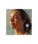 Panasonic RP-TCM225DEA USB-C Wired Earphones, In-Ear with Built-in Mic, Blue Panasonic