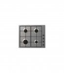 Candy CHW6LBX/4U2 Idea Hob, Gas, Width 60 cm, 4 cooking zones, Mechanical control, Stainless Steel Candy