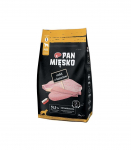 PAN MIĘSKO Turkey with pheasant S - dry dog food - 3kg