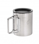 Helikon Thermal mug with lid 250 ml Silver, Black