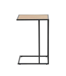 Abilaud s&uuml;learvutile SEAFORD, 43x35xH63cm, lauaplaat: lamineeritud kattega m&ouml;&ouml;bliplaat, v&auml;rvus: tamm, raam: must metall