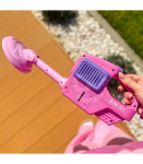 WOOPIE k&auml;sitsi juhitav muruniiduk-seebimullimasin, roosa