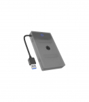 Raidsonic Icy Box Adapter for 1x HDD/SSD With Protection Box IB-AC603b-U3 SATA III USB 3.0 Type-A 2.5"