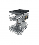 Whirlpool Dishwasher WH6IC11BS7LA0 Built-in Width 44.8 cm Number of place settings 11 Number of programs 9 |