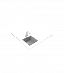 Valamu Teka Square 40.40TG kivihall