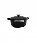 Le Creuset Signature Roaster round 20cm black Schwarz (21177200000430)