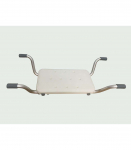 Recessed bench for bathtub - adjustable