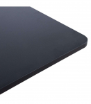 Lauaplaat ERGO 120x60cm, must