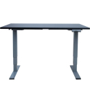 T&ouml;&ouml;laud ERGO OPTIMAL 2-mootoriga 140x80xH62-127cm, must/h&otilde;behall