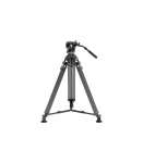 Neewer LL55 Carbon Fiber Video Tripod with Oil Head and Quick-Release Lock