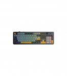 F108 Pro Gray+Orange+Deep Gray Reaper Switch RGB Keyboard by AULA
