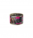 MAU Pate and Fillet Sterilised Goose with rabbit and raspberries - wet cat food - 185g