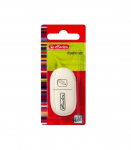 Herlitz kustukumm, ergonoomiline, valge
