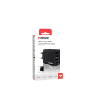 Verbatim 49700 USB Charger 30W with 1 x USB-C&reg; PD 20W / 1 x USB-A QC 3.0 / 2 x USB-A 10W Black