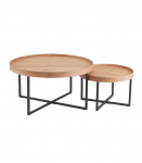 Diivanilaud MUSIC 2tk D60xH38, D90xH46, tamm