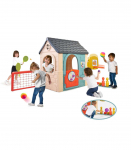 FEBER Casual mitmefunktsiooniline tegevusmaja 6-&uuml;hes koos kaasasolevate m&auml;ngudega