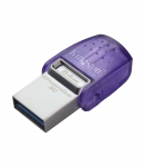 Kingston DataTraveler DT Micro Duo 3C 64 GB USB Type-C and Type-A Purple