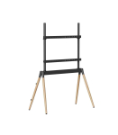 TV SET ACC FLOOR STAND 55-86"/BLK/WOOD TVS-86F-01-BK GEMBIRD