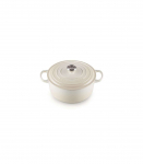 Le Creuset Signature Roaster round 26cm meringue (21177267164430)
