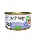SCHESIR Tuna with grouper in jelly - wet cat food - 70g