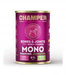 CHAMPER Bones & Joints Monoprotein Lamb - wet dog food - 400g
