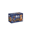 BRIT Premium by Nature Dog Filets in Gravy multipack mokra karma dla psa 12x85g